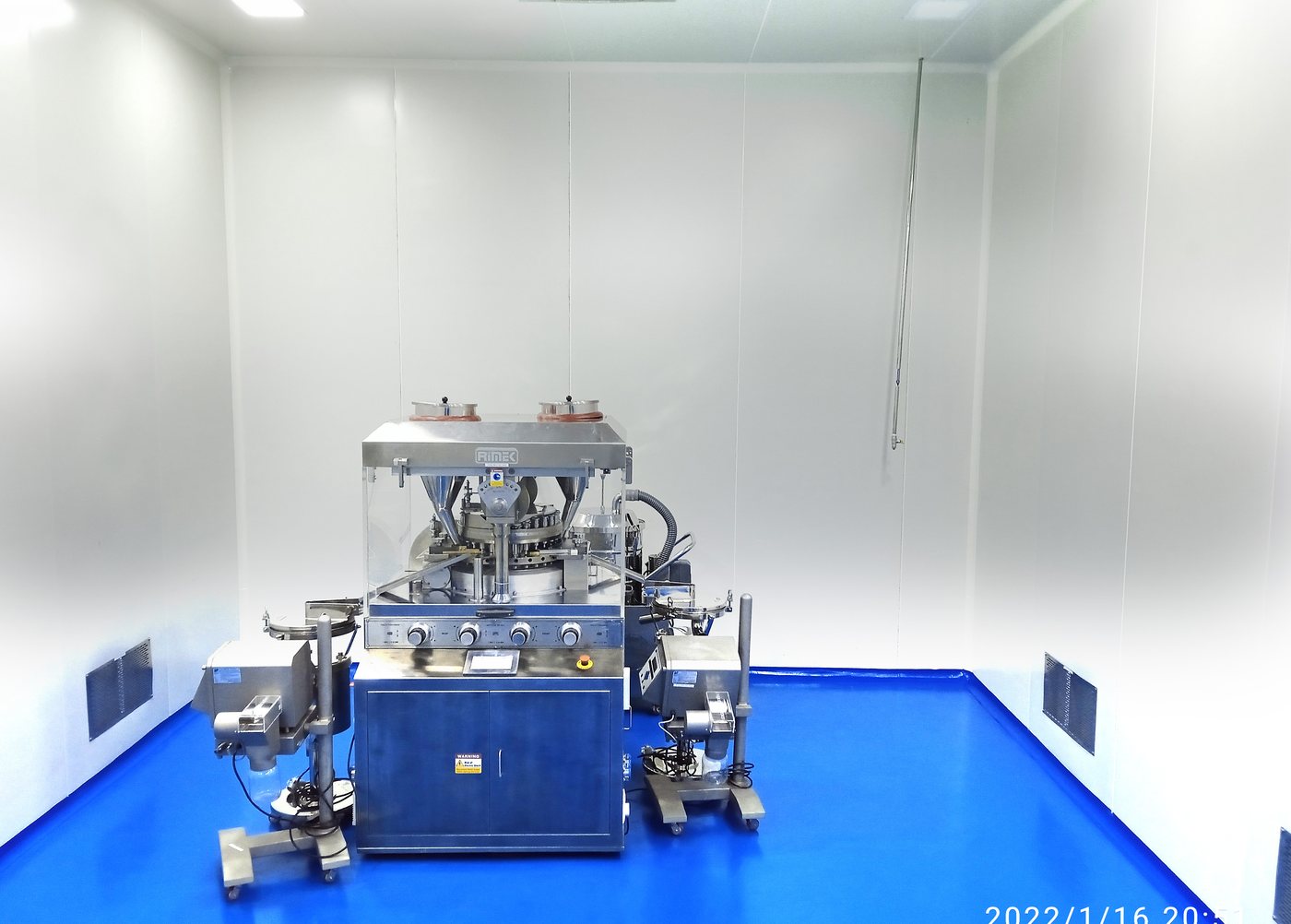 High-speed rotary tablet compression